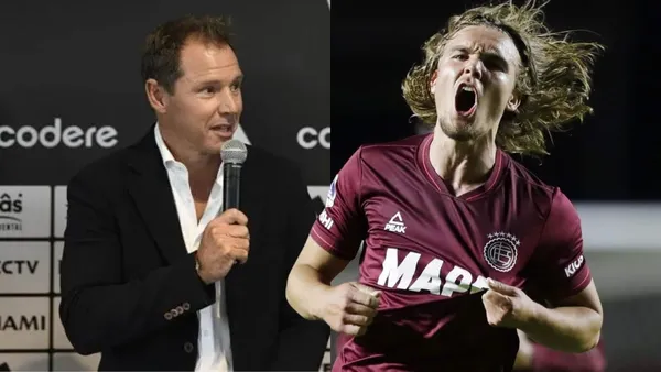 El volante de Lanús es uno de los jugadores que quiere el Millonario para el 2024.
