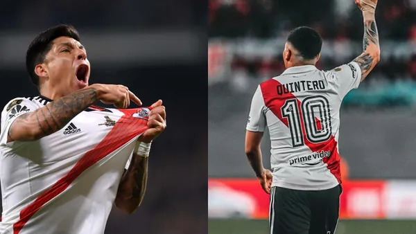 Enzo Pérez y Juanfer Quintero