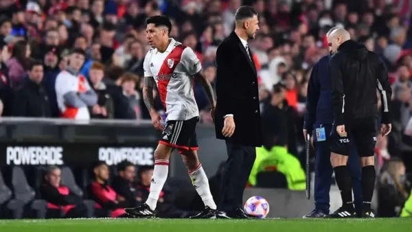 Enzo Pérez y Martín Demichelis