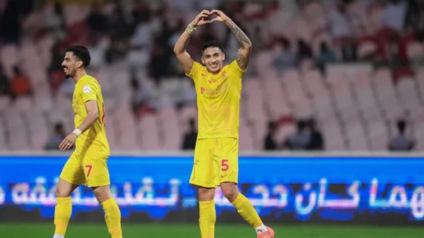 Equi Fernández marcó su primer tanto con el Al-Qadsiah