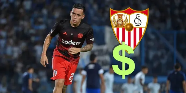 Esequiel Barco en el Sevilla.