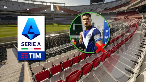 Estadio Monumental y Valentín Gómez, en Vélez.