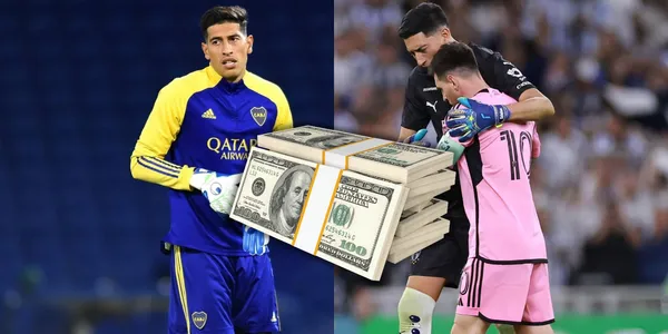 Esteban Andrada y Messi.