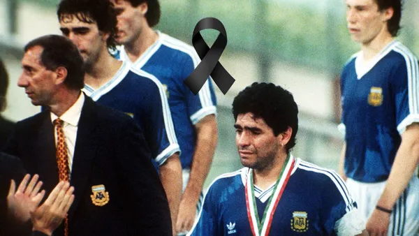 Falleció el exjugador que hizo llorar a Maradona en 1990