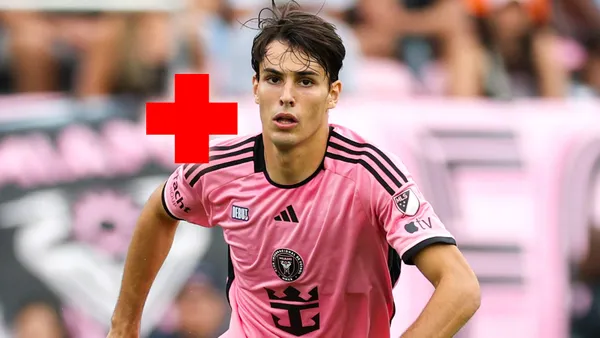 Federico Redondo se lesionó en Inter Miami