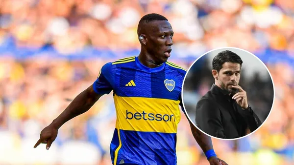 Fernando Gago - Luis Advíncula (Foto: Boca Juniors)