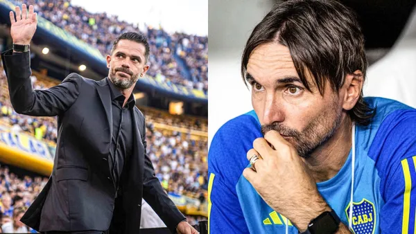 Fernando Gago y Diego Martínez