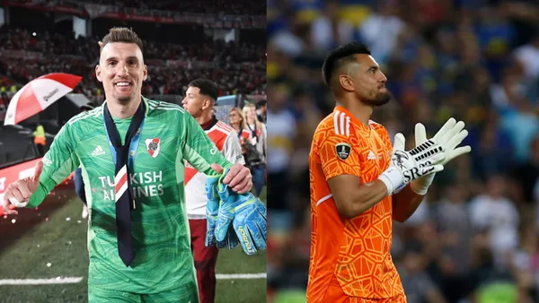 Franco Armani y Sergio Romero.