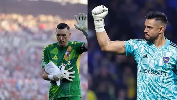 Franco Armani y Sergio Romero.