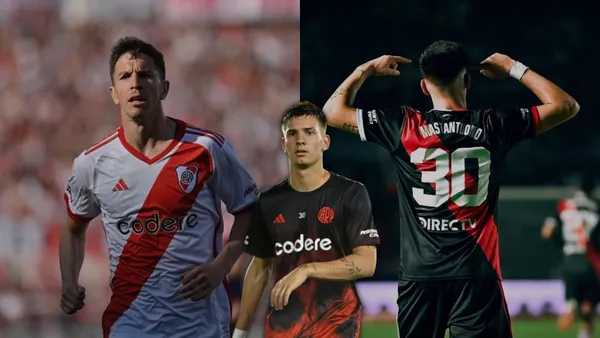 Franco Mastantuono y Nacho Fernández.