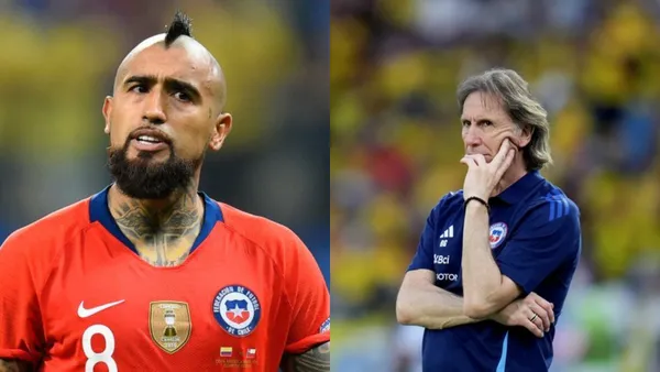 Gareca y Vidal