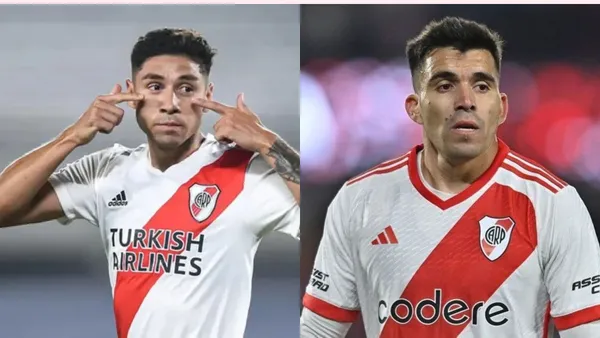 Germán Pezzella y Marcos Acuña.