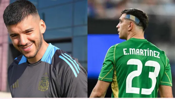 Gerónimo Rulli y Emiliano Martínez.