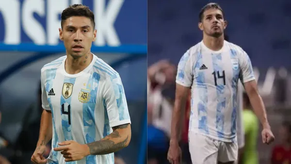 Gonzalo Montiel y Facundo Medina.