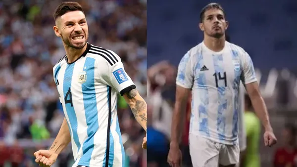 Gonzalo Montiel y Facundo Medina.