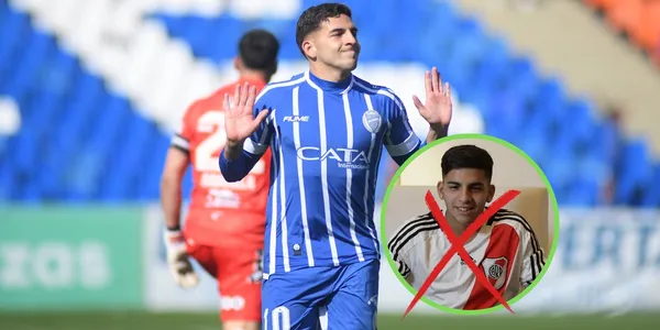 Hernán López Muñoz en River y en Godoy Cruz.