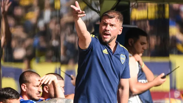 Herrón y una buena entre tantas malas (Foto Baires).