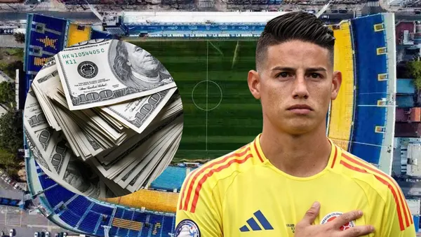 James Rodríguez (Foto tomada de: Tres/Fichajes/Los Angeles)