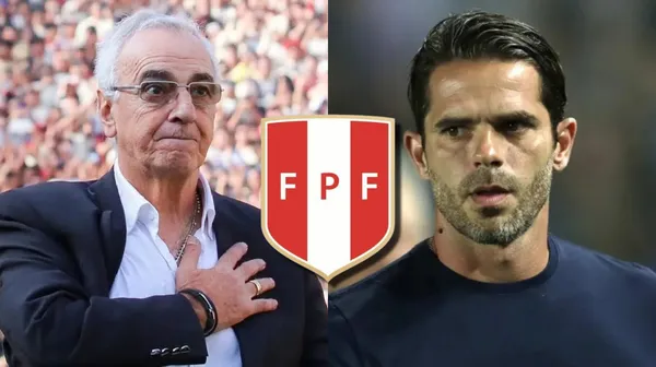 Jorge Fosatti y Fernando Gago dirigiendo.