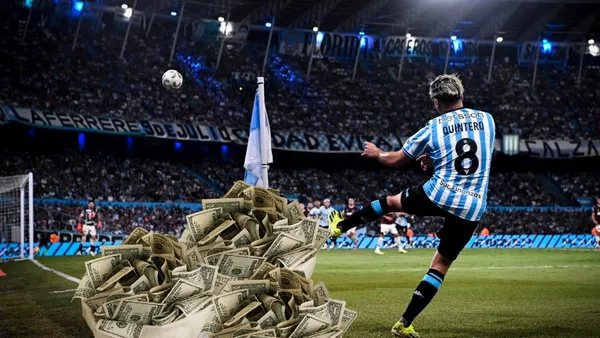 Juanfer Quintero Foto: Redes de Racing Club y Pexels