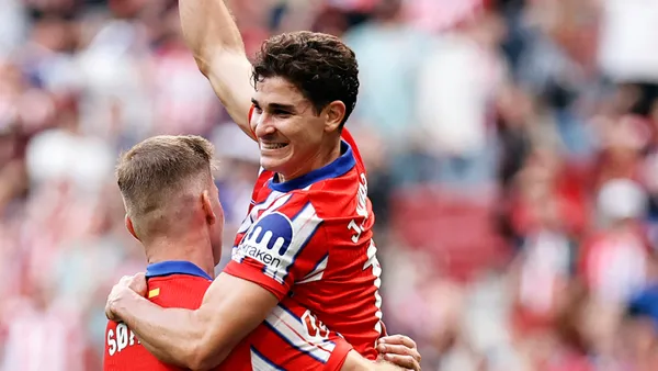 Julian Alvarez de gran presente en el Colchonero