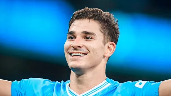 Julián Álvarez en Manchester City