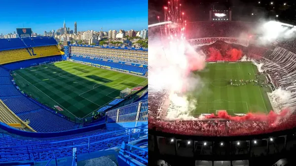 La Bombonera y Monumental.