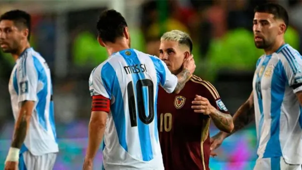 La figura de la selección venezolana salió con los tapones de punta en contra del ídolo.