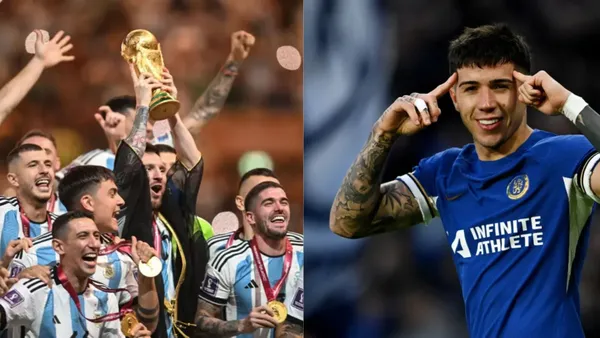 La selección argentina y Enzo Fernández.