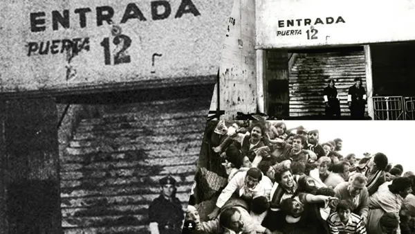 La tragedia en el fútbol argentino / X