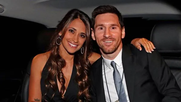 Leo publicó varias fotos en su cuenta de Instagram por el cumpleaños de su mujer.
