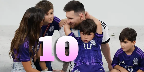 Leo reveló en qué zona de la cancha le gusta desempeñarse a Thiago, Mateo y Ciro.