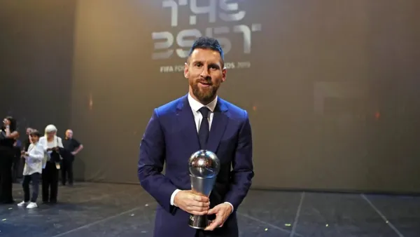 Lionel Messi ganó nuevamente el premio The Best.