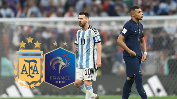 Lionel Messi - Kylian Mbappé (Foto: X)