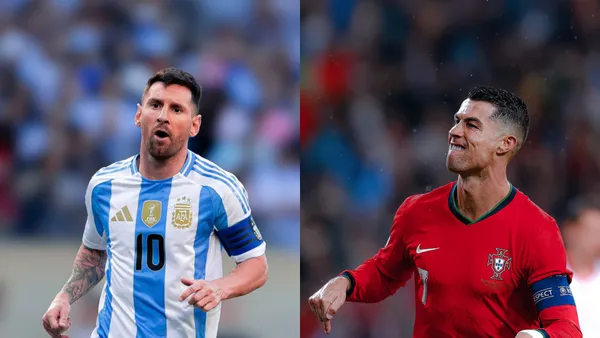 Lionel Messi y Cristiano Ronaldo