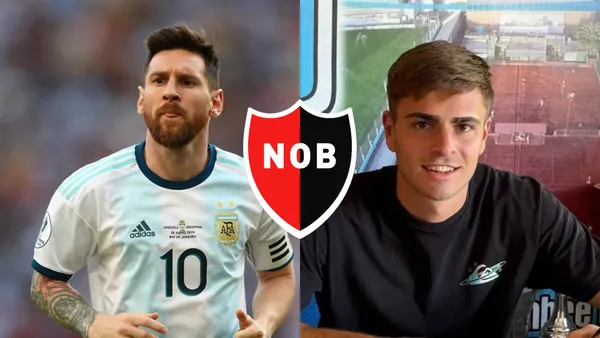 Lionel Messi y Joquín Messi