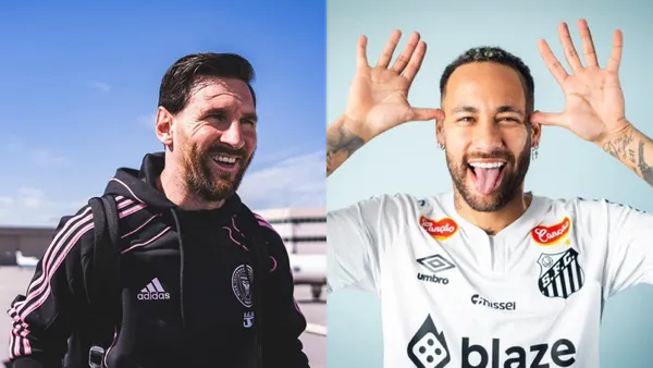 Lionel Messi y Neymar