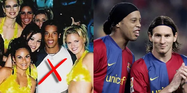 Lionel reveló una práctica que solía llevar a cabo con Dinho en España.