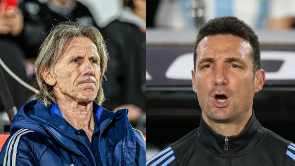Lionel Scaloni y Ricardo Gareca