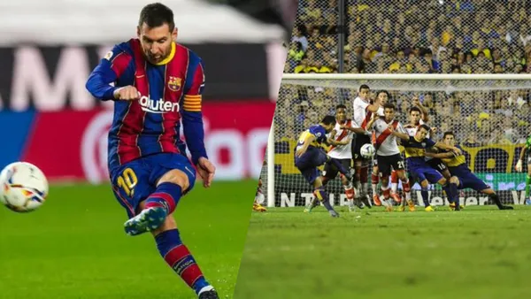 Los jugadores argentinos con más goles de tiro libre directo / X