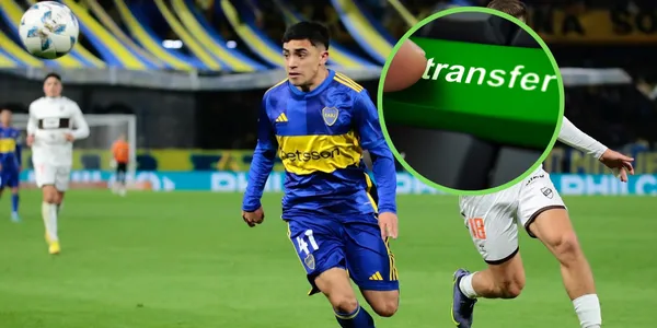 Luca Langoni y el transfer.