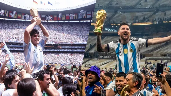 Maradona vs. Messi: ¿Quién deja el legado más grande en la Selección? / X