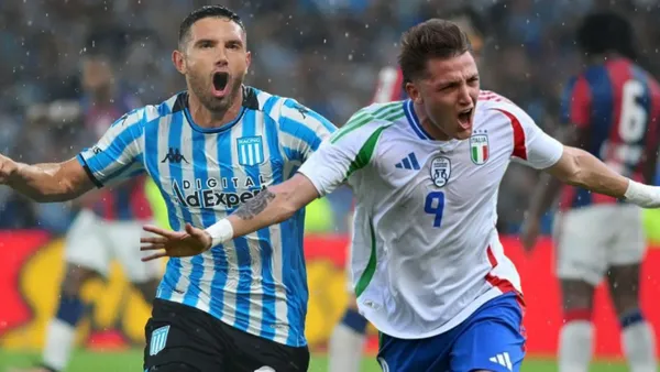 Maravilla Martínez y Mateo Retegui gritan un gol.