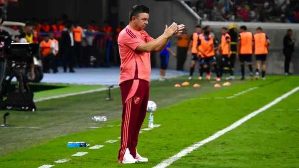 Marcelo Gallardo, entrenador de River (Ole)