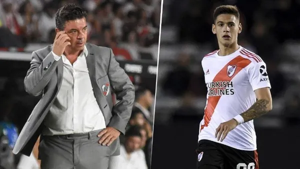 Marcelo Gallardo no está nada feliz con todo lo acontecido con Lucas Martínez Quarta.