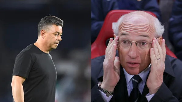 Marcelo Gallardo y Carlos Bianchi