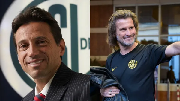 Marcelo Moretti y Rubén Darío Insúa en San Lorenzo