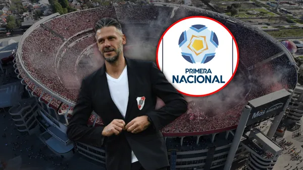 Martín Demichelis en la Primera Nacional.