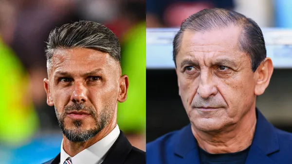 Martín Demichelis y Ramón Díaz