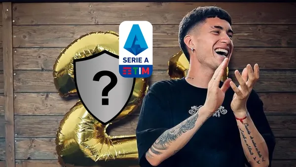 Matías Soulé festejando su cumpleaños número 21